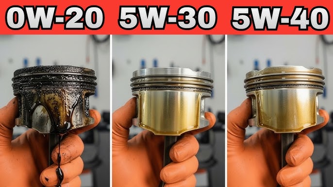 Lubricantes : 0w-20 vs 5w30 vs 5w40. hq720